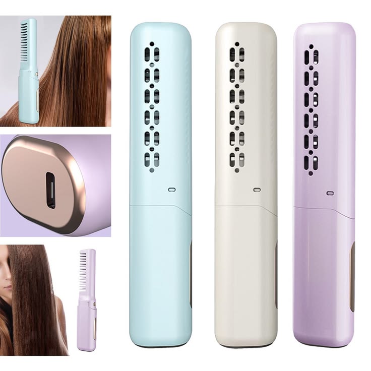 Glamora 2-in-1 Mini Wireless Hair Straightener
