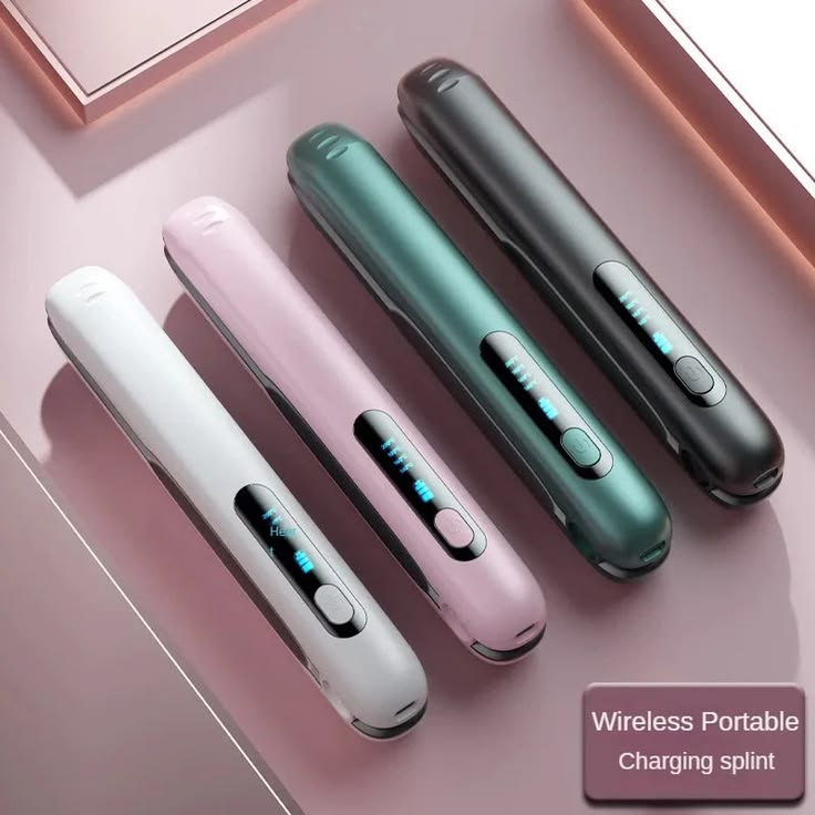 Glamora 2-in-1 Mini Wireless Hair Straightener